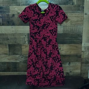 NWOT Lularoe floral print dress with pockets